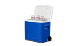 Koelbox Igloo Laguna 28 Roller Blue -Buitenkampeer Winkel 00034460 p1