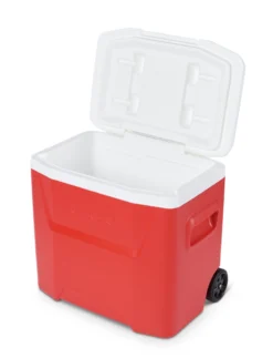 Koelbox Igloo Laguna 28 Roller Red -Buitenkampeer Winkel 00034519 O