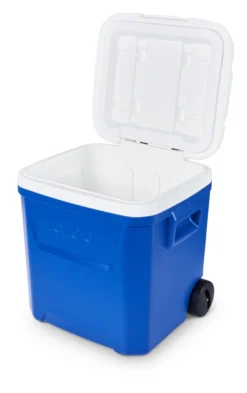 Koelbox Igloo Laguna 60 Roller Blue -Buitenkampeer Winkel 00034520 O