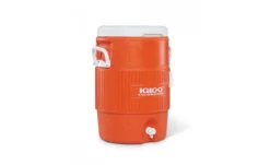 Koelbox Igloo 5 Gallon Seat Top Oranje Wit -Buitenkampeer Winkel 00042316 h