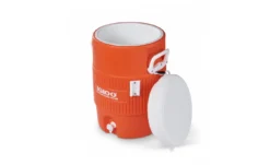 Koelbox Igloo 5 Gallon Seat Top Oranje Wit -Buitenkampeer Winkel 00042316 o