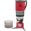 Gasstel MSR WindBurner Personal Stove System Red 1L (5-Delig) -Buitenkampeer Winkel 09219 msr windburner 1 0 personal stove system standing