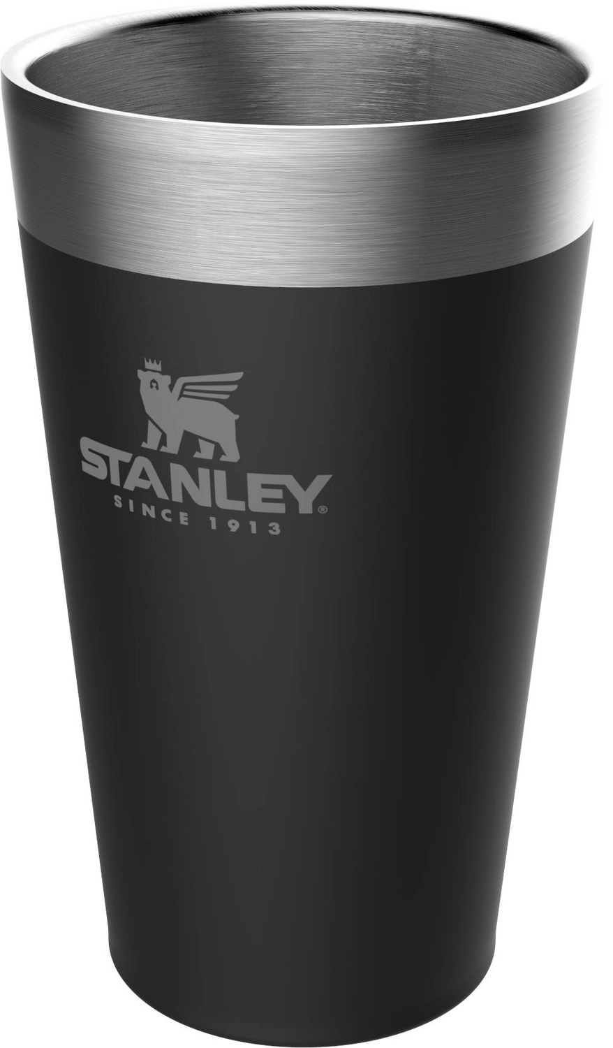 Thermosbeker Stanley Adventure Stacking Vacuum Pint Matte Black 0,47L 3 Thermosbeker Stanley Adventure Stacking Vacuum Pint Matte Black 0,47L