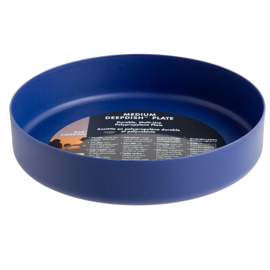 Schaal MSR Deep Dish Plate Medium Blue 3 Schaal MSR Deep Dish Plate Medium Blue