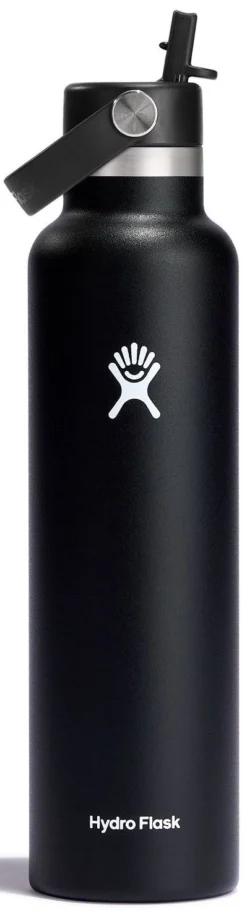 Thermosfles Hydro Flask Standard Flex Straw Cap Black 709 Ml