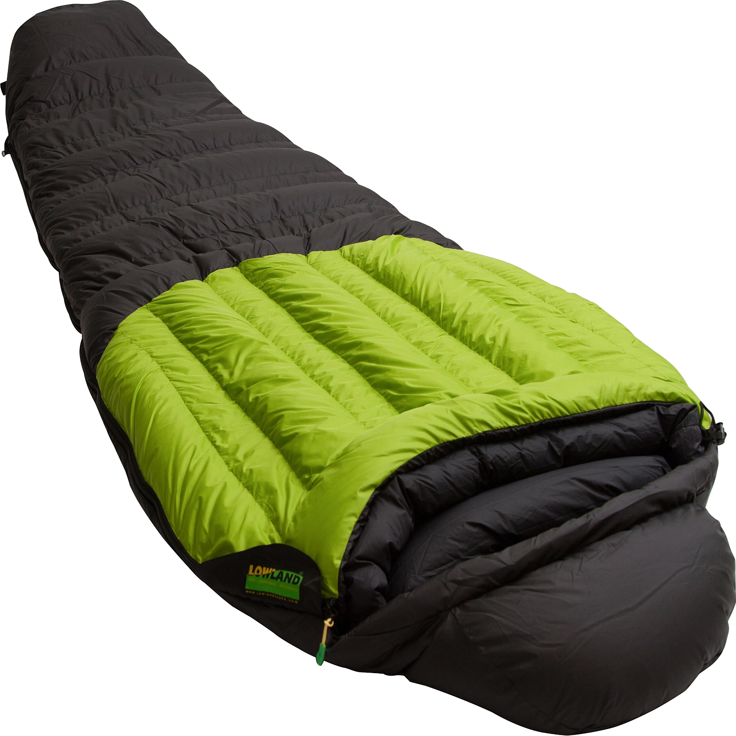 Slaapzak Lowland Glacier Lime (Links) 3 Slaapzak Lowland Glacier Lime (Links)