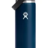 Thermosfles Hydro Flask Wide Mouth Flex Straw Cap Indigo 709 Ml -Buitenkampeer Winkel 1 w20bfs464 indigo straighton 1