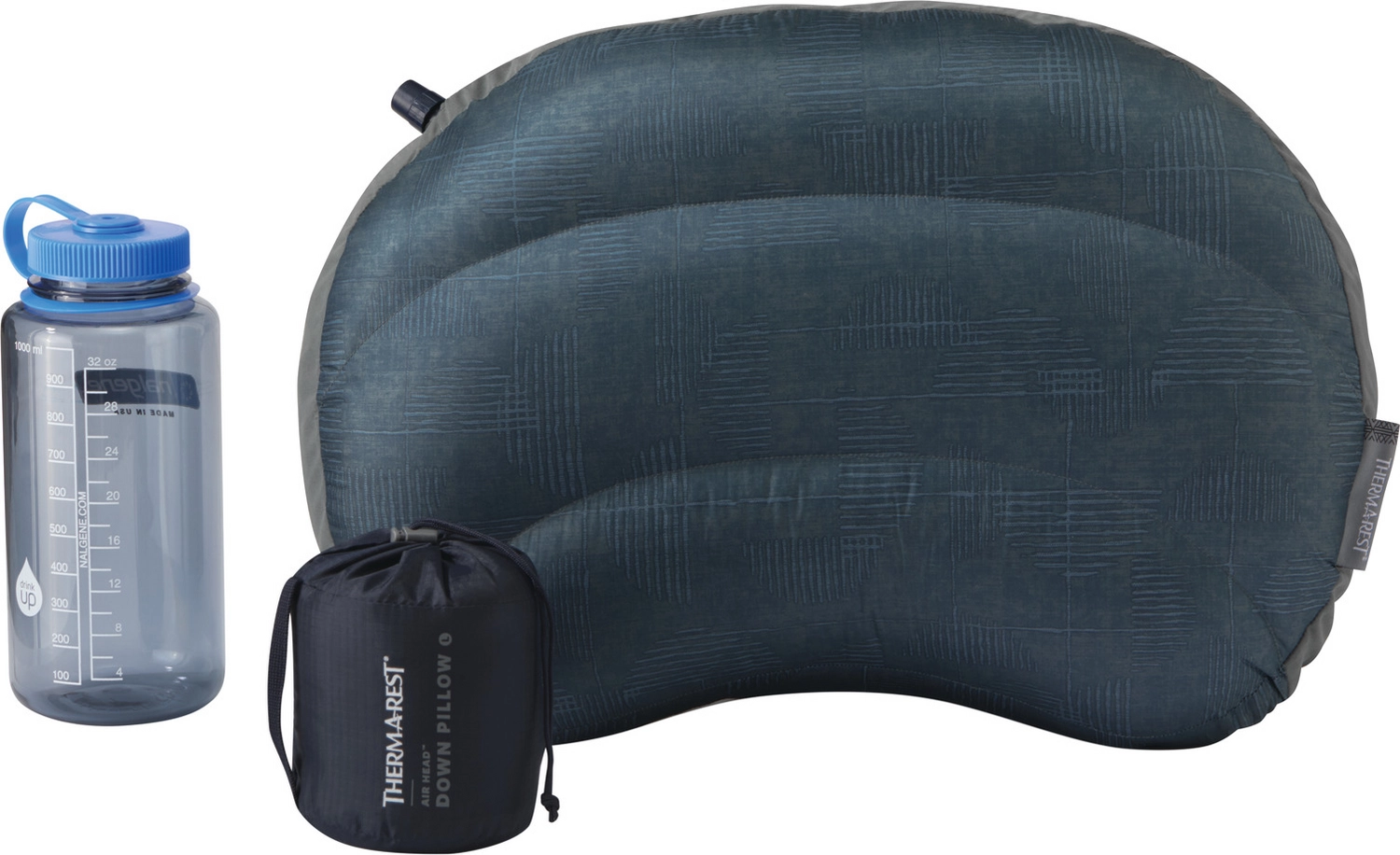 Reiskussen Thermarest Airhead Down Blue Woven Large 4 Reiskussen Thermarest Airhead Down Blue Woven Large - Afbeelding 2