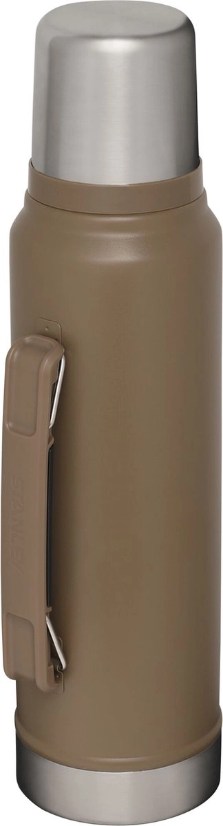 Thermosfles Stanley The Legendary Classic Bottle Tan Peter Perch 1L 4 Thermosfles Stanley The Legendary Classic Bottle Tan Peter Perch 1L - Afbeelding 2