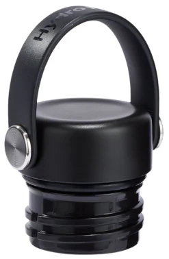 Thermosfles Hydro Flask Standard Mouth Flex Cap Olive 709 Ml -Buitenkampeer Winkel 3 sfx001 black angled strapup 14 1
