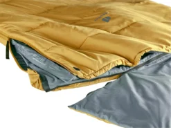 Slaapzak Deuter Orbit SQ +6G Zip Right Caramel Teal -Buitenkampeer Winkel 3702022 6321 Orbit SQ 6C2B0 caramel teal D 07