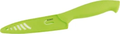 Survivalmes Rubytec Ceram Green Large -Buitenkampeer Winkel 4 RU61350L Ceram Utility Knife Green 128 With Sheet