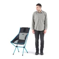 Campingstoel Helinox Sunset Chair Black -Buitenkampeer Winkel 4 sunsetchairblackmale185cmmodelcut2 2000px2000x