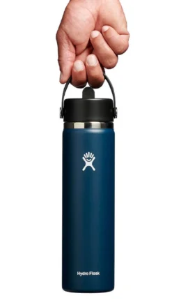 Thermosfles Hydro Flask Wide Mouth Flex Straw Cap Indigo 709 Ml 11 Thermosfles Hydro Flask Wide Mouth Flex Straw Cap Indigo 709 Ml -Buitenkampeer Winkel 4 w24bfs464 indigo hb 1