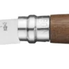 Vouwmes Opinel Inox No. 8 RVS Noten Virobloc 1 Vouwmes Opinel Inox No. 8 RVS Noten Virobloc -Buitenkampeer Winkel 5118 27 8 195
