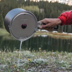 Reis Gasstel MSR Windburner Sauce Pot Multi -Buitenkampeer Winkel 6 10369 msr windburner sauce pot 2 scott rinckenberger