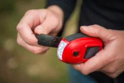 Zaklamp Rubytec Kao XL Swing Solar Red -Buitenkampeer Winkel 6 6 8