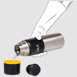 Thermosfles Jack Wolfskin Kolimo 0.5 Black -Buitenkampeer Winkel 8006901 6000 3 kolima 0 5 black 7