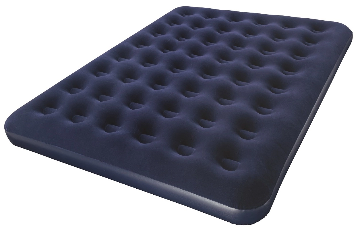 Luchtbed Pavillo Flocked Blue Queen 3 Luchtbed Pavillo Flocked Blue Queen