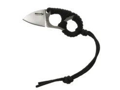 Survivalmes Fox Knives Black Micro Fixed -Buitenkampeer Winkel FO20BF 712 Large