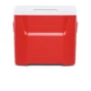 Koelbox Igloo Laguna 28 Roller Red -Buitenkampeer Winkel Koelbox Igloo Laguna 28 Roller Red