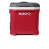 Koelbox Igloo Latitude 60 Roller Red 2021 -Buitenkampeer Winkel Koelbox Igloo Latitude 60 Roller Red 2021