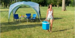 Koelbox Campingaz Icetime Plus 30 Liter Blauw -Buitenkampeer Winkel Koelbox Campingaz Icetime Plus 30 Liter Blauw