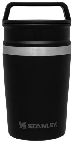 Thermosbeker Stanley The Shortstack Matte Black 0,23L -Buitenkampeer Winkel Large JPG The20Adventure20Shortstack20Travel20Mug208oz20Matte20Black 4