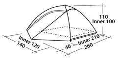 Tent Easy Camp Meteor 200 Oranje 12 Tent Easy Camp Meteor 200 Oranje -Buitenkampeer Winkel Meteor20x1 2
