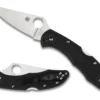 Vouwmes Spyderco Delica 4 Flat Ground Black -Buitenkampeer Winkel SP C11FPBK Large