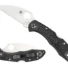 Vouwmes Spyderco Delica 4 Flat Wharncliffe 2 Vouwmes Spyderco Delica 4 Flat Wharncliffe -Buitenkampeer Winkel SP C11FPWCBK Large