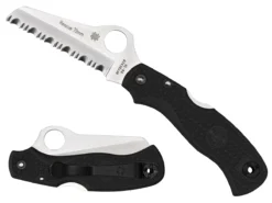 Vouwmes Spyderco Rescue Serrated Black