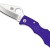 Vouwmes Spyderco Ladybug 3 Purple -Buitenkampeer Winkel SP LPRP3