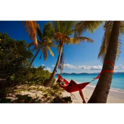 Hangmat Eno SingleNest Red Charcoal -Buitenkampeer Winkel eno sh004 eno singlenest red charcoal 8