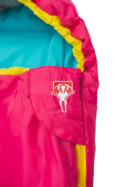 Slaapzak Grüezi Kids Grow Colorful Rose Rose 21 Slaapzak Grüezi Kids Grow Colorful Rose Rose -Buitenkampeer Winkel gruezi bag kinderschlafsack kids grow colorful rose 6161 detail07