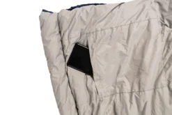 Slaapzak Grüezi Biopod Wolle Murmeltier Comfort XXL Rechts Night Blue -Buitenkampeer Winkel gruezi bag schlafsack biopod wolle murmeltier comfort xxl 9310 9311 detail06