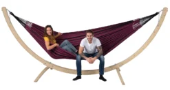 Hangmat Tropilex Family Black Edition Rose -Buitenkampeer Winkel hammock black edition rose 50
