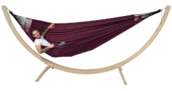 Hangmat Tropilex Family Black Edition Rose -Buitenkampeer Winkel hammock black edition rose 51
