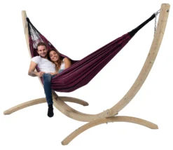 Hangmat Tropilex Family Black Edition Rose -Buitenkampeer Winkel hammock black edition rose 53