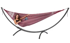 Hangmat Tropilex Double Comfort Bordeaux -Buitenkampeer Winkel hammock comfort bordeaux 52