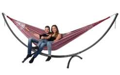 Hangmat Tropilex Double Comfort Bordeaux -Buitenkampeer Winkel hammock comfort bordeaux 53