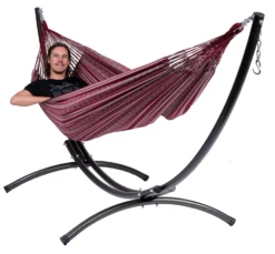 Hangmat Tropilex Double Comfort Bordeaux -Buitenkampeer Winkel hammock comfort bordeaux 55