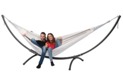 Hangmat Tropilex Double Comfort Pearl -Buitenkampeer Winkel hammock comfort pearl 51