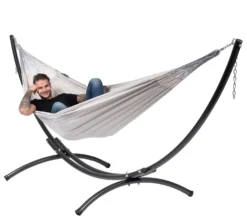 Hangmat Tropilex Double Comfort Pearl -Buitenkampeer Winkel hammock comfort pearl 54