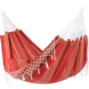 Hangmat Tropilex Family Fringes Terracotta 1 Hangmat Tropilex Family Fringes Terracotta -Buitenkampeer Winkel hammock fringes terracotta 01