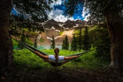 Hangmat Tropilex Travel Single Outdoor Lime -Buitenkampeer Winkel hammock outdoor lime 07