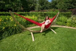 Hangmat Tropilex Single Plain Red -Buitenkampeer Winkel hammock plain red 131