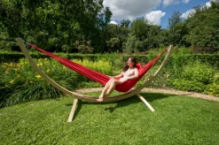 Hangmat Tropilex Single Plain Red -Buitenkampeer Winkel hammock plain red 132