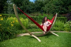 Hangmat Tropilex Single Plain Red -Buitenkampeer Winkel hammock plain red 231