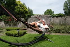 Hangmat Tropilex Family Rope Black -Buitenkampeer Winkel hammock rope black 6002